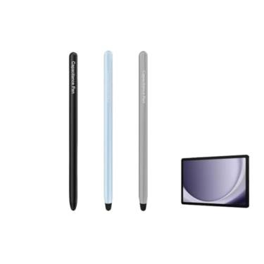 Imagem de Caneta Stylus para Samsung Galaxy Tab A7/A7lite/A8/A8plus/A9/A9Plus, compatível com iPad/Android/Microsoft/Surface All Touch, caneta universal de alta sensibilidade (preta + azul + cinza)