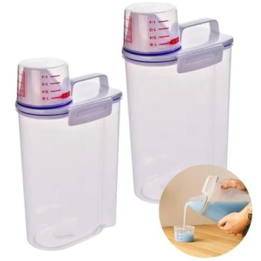 Imagem de 2 Organizador Área De Serviço Cozinha Lavanderia Dispenser Amaciante -