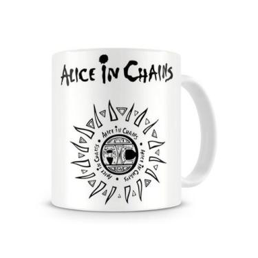 Imagem de Caneca Alice Chains Branca - Starnerd
