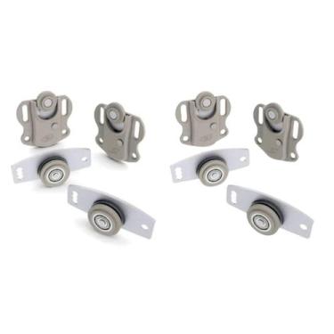 Imagem de 2 Kit Porta Correr Armário E Balcão RO212210 Sobrepor - ROMETAL