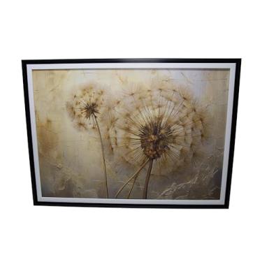 Imagem de Quadro |Decorativo Floral sala Quarto Dente de Leão 66 x 96 - CANALETA BRANCA