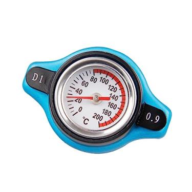 Imagem de Medidor de temperatura de cabeça grande para caminhão, tampa do radiador, tampa do radiador, medidor de temperatura para carro, tampa do tanque de água, tampa termostática, medidor de temperatura