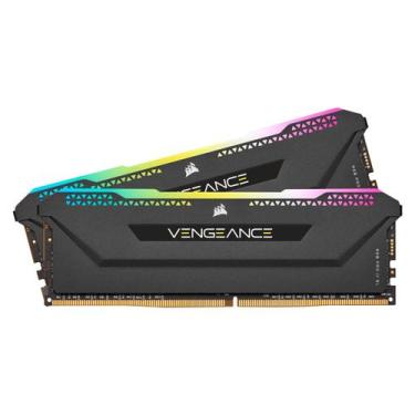 Imagem de Memória RAM Corsair Vengeance RGB 64GB (2x32GB) DDR5 5600MHz