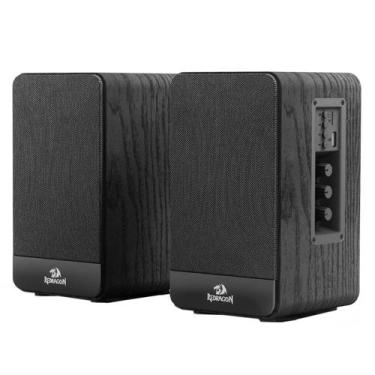 Imagem de Caixa de Som Redragon Mouthpiece GS813 Bluetooth P2 RGB, preto