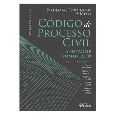 Imagem de Código De Processo Civil - Anotado E Comentado - 4ª Ed - 2025