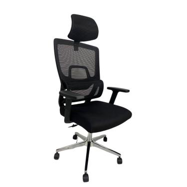 Imagem de Cadeira Presidente Escritório Ergonômica Apoio Lombar