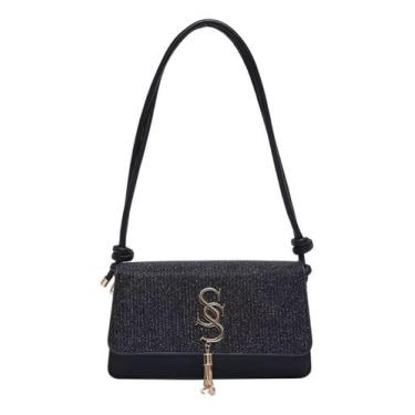 Imagem de Bolsa Baguete Feminina Ombro Elegante Festa Passeio Elegante - Alwy