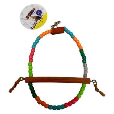 Imagem de Brinquedo Parquinho Calopsita Papagaio Periquito Agaponis Brinquedos A