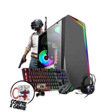 Imagem de Pc Gamer Bravus Core I7 Gtx 1650 16Gb Hd 1Tb Ssd 120Gb Wi-Fi - Intel