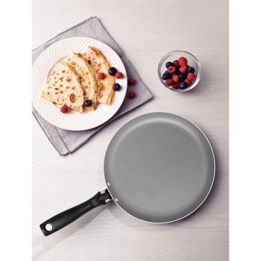 Imagem de Panquequeira Tramontina Turim Interno E Externo Em Antiaderente Starflon Max Chumbo 22 Cm 0