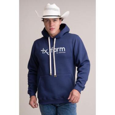 Imagem de MOLETOM MASCULINO TEXAS FARM - MT036 - AZUL MARINHO/ CINZA-Masculino