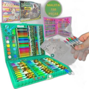 Imagem de Maleta Escolar Para Pintar Com Desenhos A - Fun Game