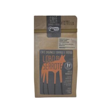 Imagem de Café Arábica Lobo do Serrote Orgânico Moído Nanolote Arara 1 - 250g