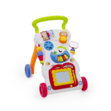 Imagem de Andador Infantil Bebê Musical Didático e Centro de Atividades com Brin