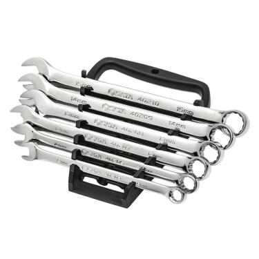 Imagem de Jogo de Chaves Combinadas e Espelhadas Sata 8-15mm - 6 Peças