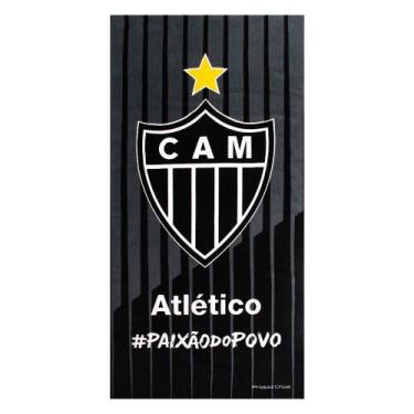 Imagem de Toalha De Banho E Praia Time Aveludada Atlético Mineiro Oficial - Buet