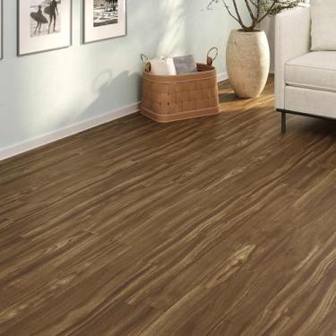 Imagem de Piso Vinílico Em Manta PVC 0,7mm Antiderrapante 18m² Imita Madeira Fosco 0,7MM Carvalho-Rústico