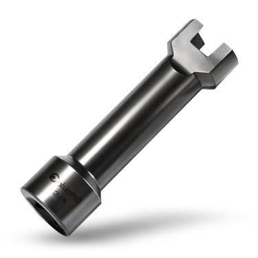 Imagem de ColumPRO Soquete de canal de suporte de 3/4" (19 mm), soquete de impacto de acionamento de 1/5.1 cm para canais Unistrut de 1-5/20.3 cm, 2-7/40.6 cm e 3-1/10.2 cm de profundidade, aço Cr-Mo resistente