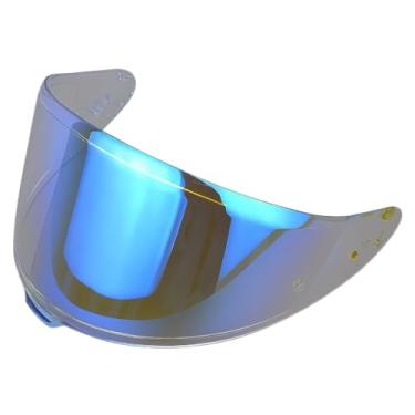 Imagem de Protetor de substituição para viseira de capacete Shoei RF1400 X15, acessório antiembaçamento compatível com RF-1400, X15, CWR-2, Z8, X-SPR PRO (Aurora Blue)