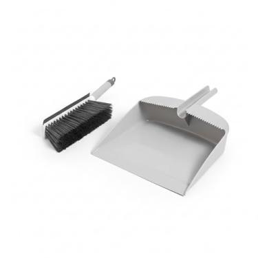 Imagem de Kit Pá e Escova de Mão para Lixo Multiuso com Cerdas Resistentes e Design Ergonômico para Limpeza Doméstica e Escritórios