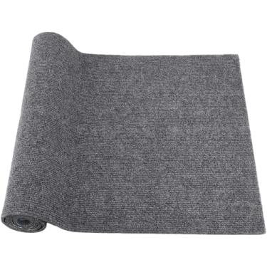 Imagem de CREATCABIN 1 rolo de carpete autoadesivo, antiderrapante, resistente, macio, acolchoado, azulejos, tapetes para animais de estimação, capa protetora contra arranhões, tapete para bricolage, casa