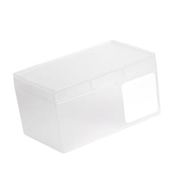 Imagem de ZJchao Mini Recipientes de Armazenamento de Plástico, Organizador de Cartões de Visita Com Tampa para Escritório, Casa, Itens Pequenos, Material Pp