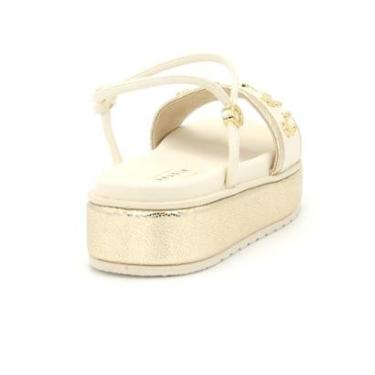 Imagem de Sandalia Ramarim 2443209 Papete Salto Plataforma Feminino-Feminino