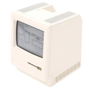 Imagem de Asixxsix Despertador de Pixel retrô, Relógio Digital Eletrônico Estilo Computador Com Exibição de Temperatura da Semana, Hora, Data, Relógios de Mesa USB para Quarto, Escritório e Jogos