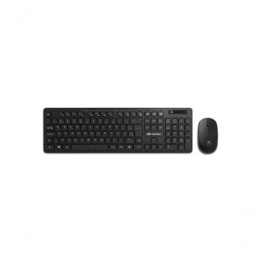 Imagem de Kit Teclado + Mouse Sem Fio C3tech K-w20bk