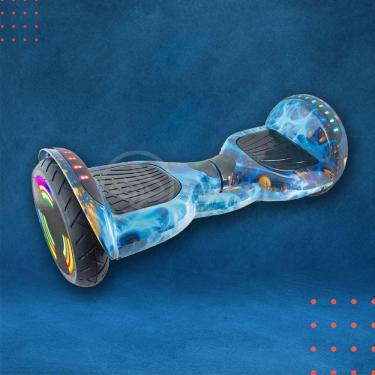Imagem de Infantil Skate Elétrico Led Azul Oceano