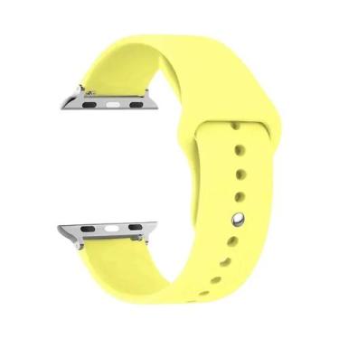 Imagem de Pulseiras De Silicone Para Apple Watch 44mm 40mm 45mm 41mm 49mm 46mm 4