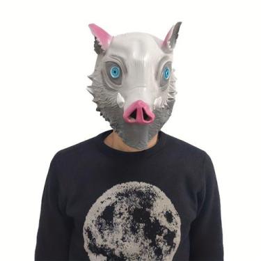Imagem de Máscara de cosplay para porcos, Halloween, Carnaval, Páscoa, látex, ta