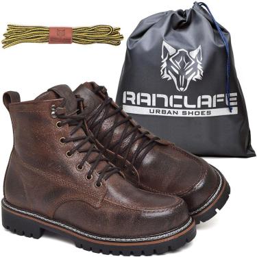 Imagem de Bota Coturno Masculina Ranclafe em Couro Nobuk-Masculino