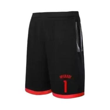 Imagem de Shorts De Basquete Esportivos Multicoloridos E Respiráveis Para Homens