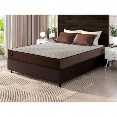 Imagem de Cama Box Espuma Atlanta Viúva 128x188 Marrom King House
