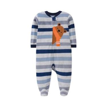 Imagem de Macacão de Fleece para Bebê - Primavera/Outono - Meninas e Meninos, 9 