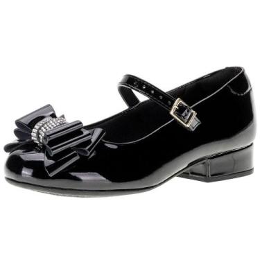 Imagem de Sapato infantil molekinha - 2528115, Verniz, Preto, 31