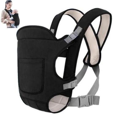 Imagem de Canguru Carregador Bebe Criança Passeio Viagem Alça Ajustavel Ergonomi