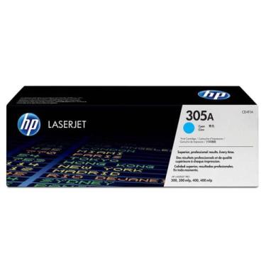 Imagem de Toner HP CE411A 411A CE411AB 305A Ciano  M475DW M475DN