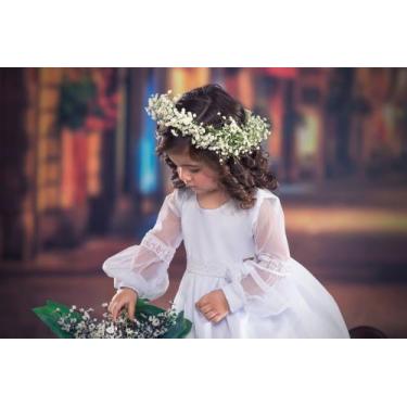 Imagem de Vestido batizado Bebê (P.M.G.) - Bela Fase , G