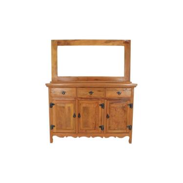 Imagem de Arcaz Buffet Senna com Moldura 1,60m Para Copa - Peroba Rosa