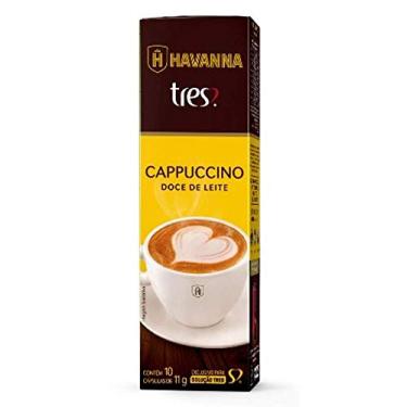 Imagem de 10 Cápsulas Três Corações, Cappuccino Doce de Leite Havanna