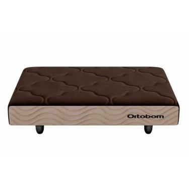 Imagem de Colchão Pet Cachorro - Gato Medio Ortocamapet Bege (60x80x13) - Ortobom
