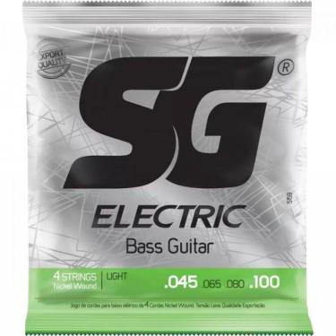 Imagem de Encordoamento Para Contrabaixo 045 5 Cordas Sg Nickel
