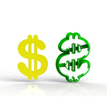 Imagem de Cortador Cifrão Tamanho 6 Cm