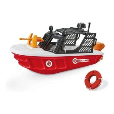 Imagem de Brinquedo Barco Rescue Team Usual Ref: 470 - Usual Brinquedos, Vermelh