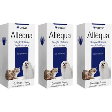 Imagem de Colirio Allequa 10ml - Ucbvet - 3 Unidades