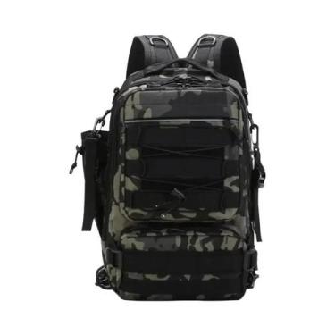 Imagem de Mochila De Pesca Masculina Para Atividades Ao Ar Livre Com Suporte Par