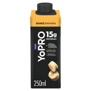 Imagem de YoPRO Bebida Láctea UHT Banana 15g de proteínas 250ml
