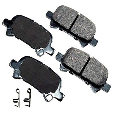 Imagem de Akebono ACT828 Proact Kit de pastilhas de freio a disco de cerâmica ultra premium